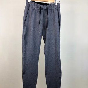LULULEMON on the fly pant 27" heathered black 4